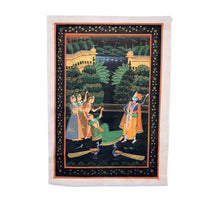 Cargar imagen en el visor de la galería, Impresión hindú "En el jardín"