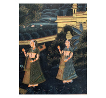 Cargar imagen en el visor de la galería, Impresión hindú "Noche mágica"