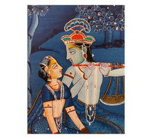 Cargar imagen en el visor de la galería, Impresión hindú "Encanto de Krishna"